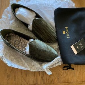 NWT Birdies The Heron in Olivine (Velvet)